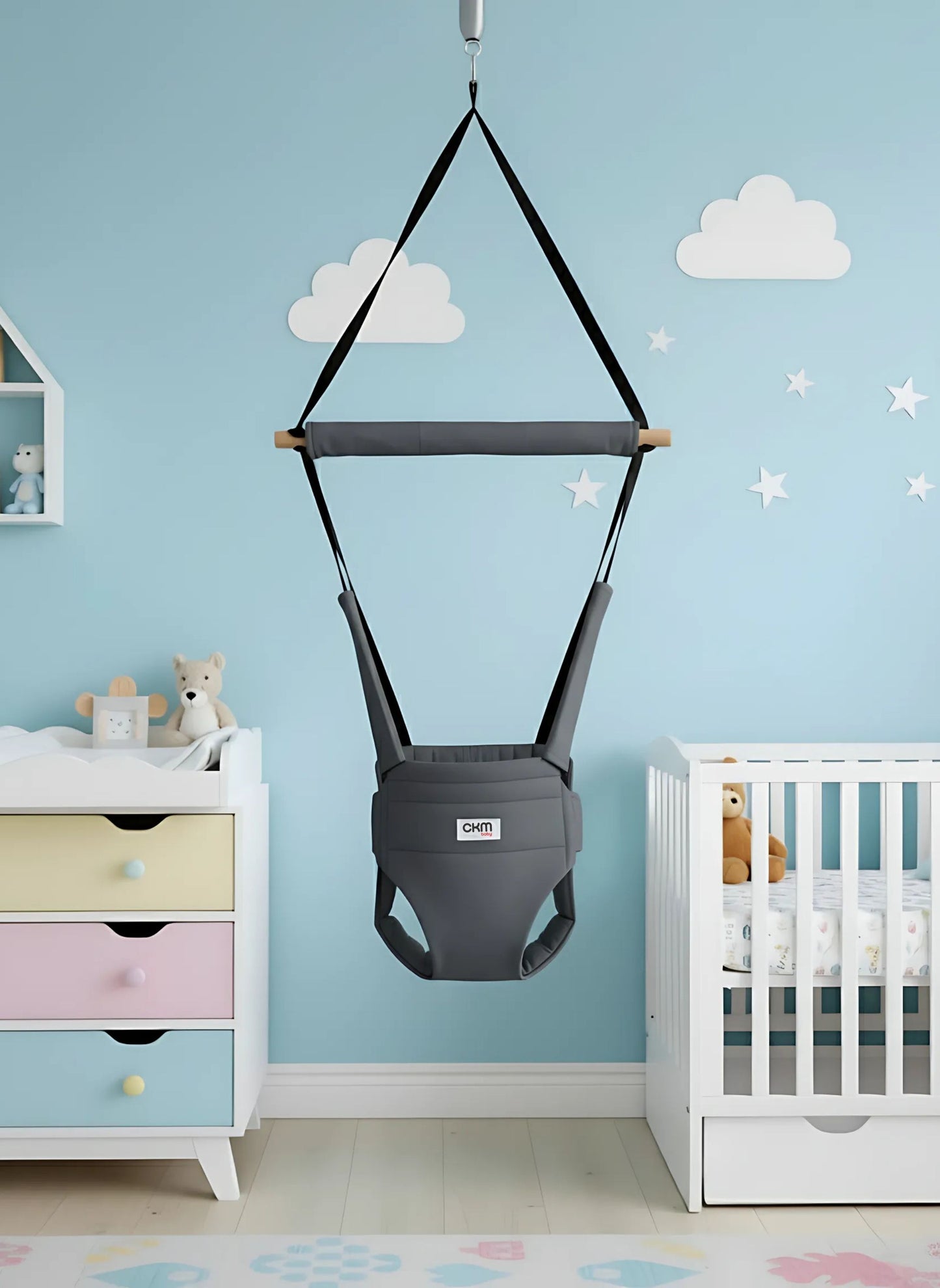 CKM Baby Hoppala Bebek Salıncağı - Ana Kucağı Hissi Veren Sallanan ZıpZıp