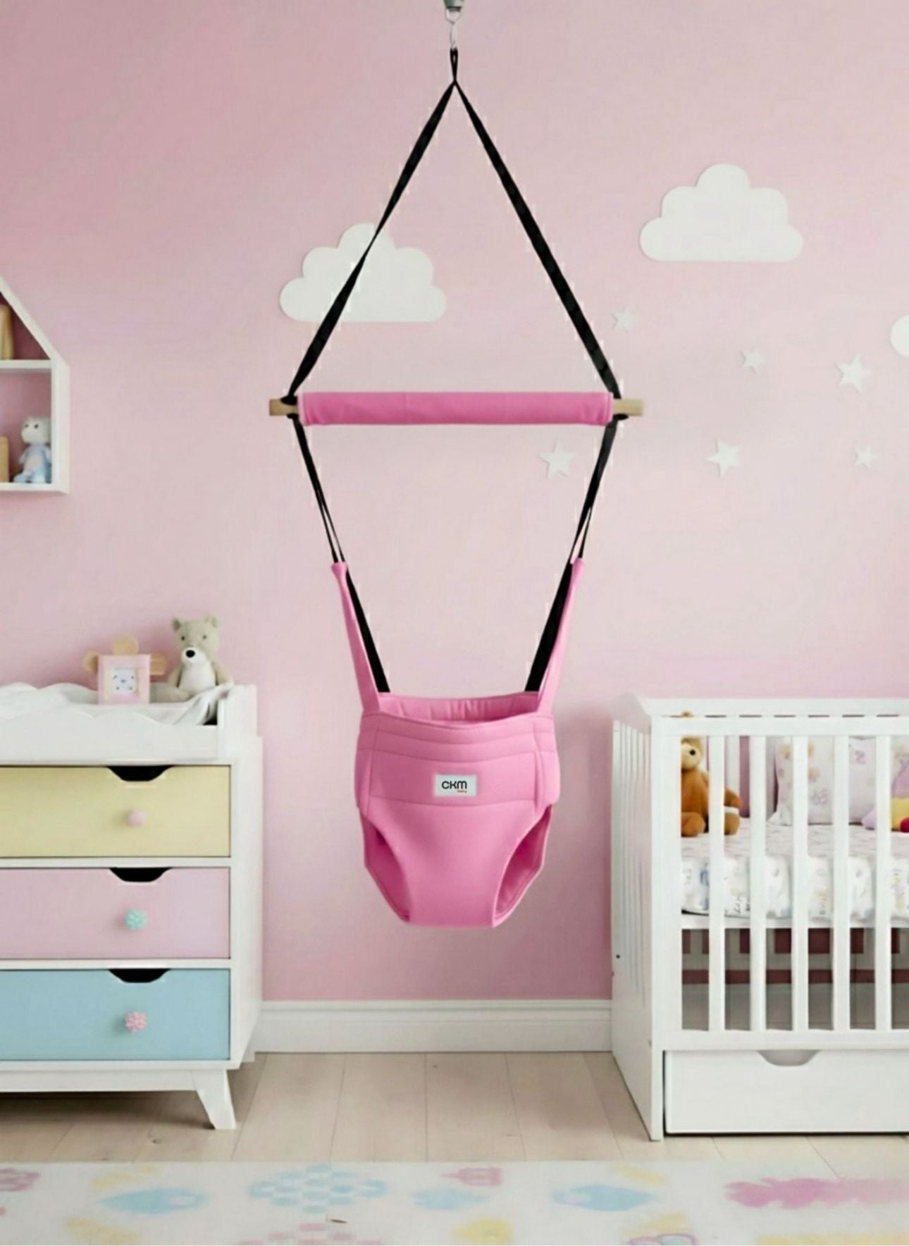 CKM Baby Hoppala Bebek Salıncağı - Ana Kucağı Hissi Veren Sallanan ZıpZıp